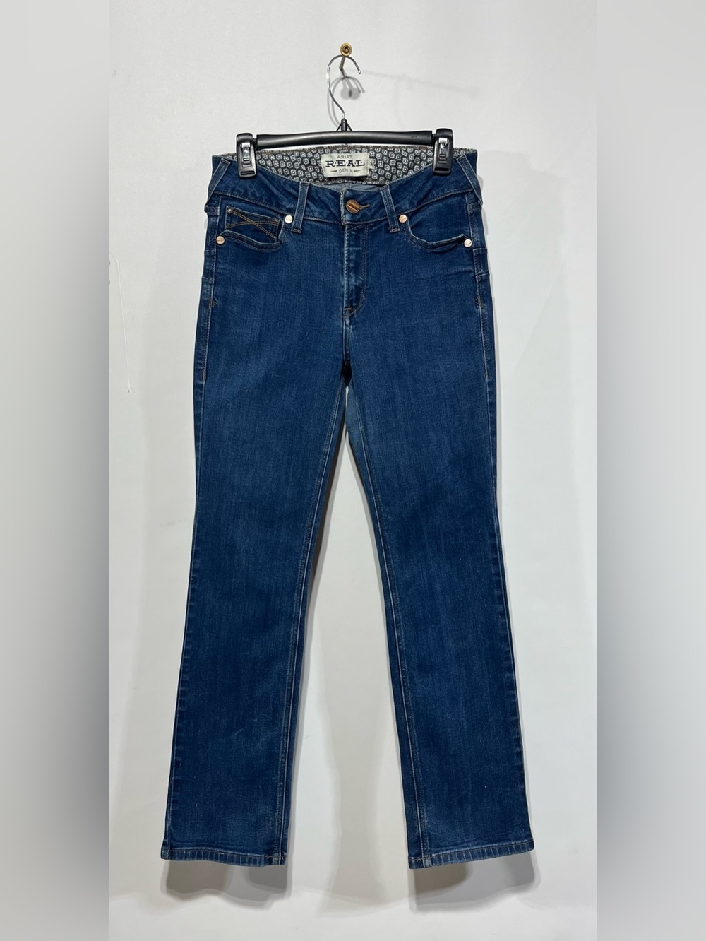 Ariat R.E.A.L. Ella Straight-Leg Denim Jeans Size 30 Inseam 30”